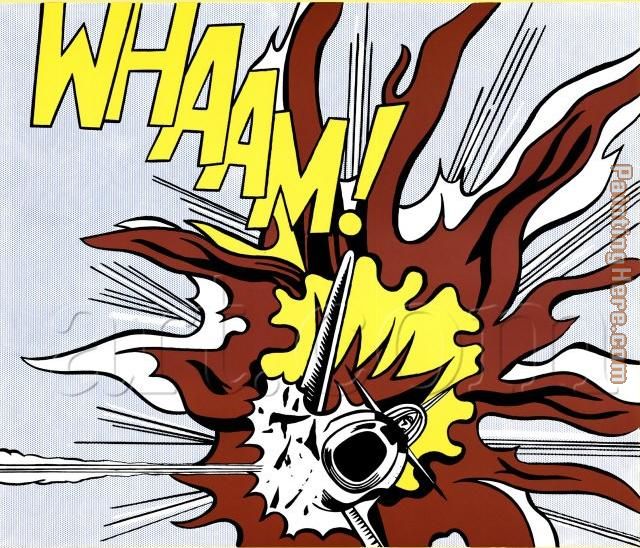 2010 Whaam 2 roy lichtenstein